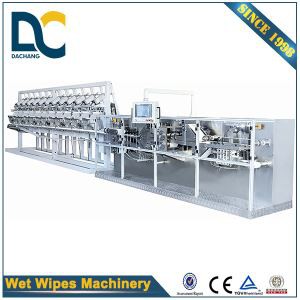 DCW-2700L Puna Automatska Midijumska Brzina 30-120pcs Pop Up Dječja Vlažna Brisača Proces Mašine Proces