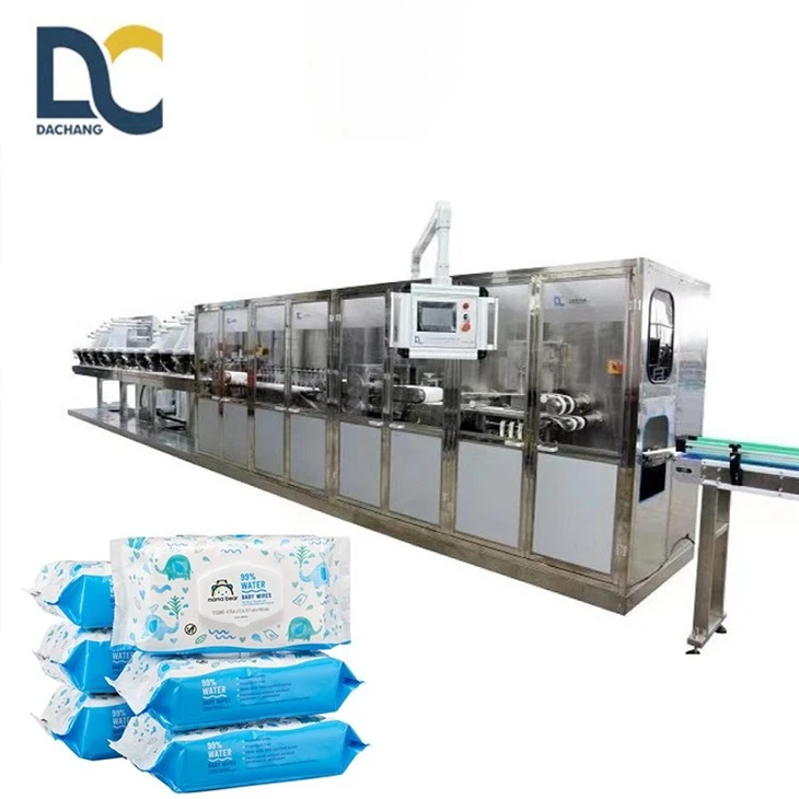 High-speed Wet Wipes Folding Packaging Machine